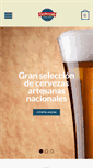 Mobile Screenshot of cervecisima.com